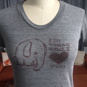 American Apparel Gray Vegan T-Shirt